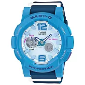 CASIO Baby-G系列 極限層次潮汐運動腕錶-藍