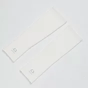 【U】COOCHAD -冰鎮感快乾防曬長袖套 天然機能銅氨絲 (五色可選) 白色