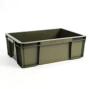【Trusco】塑膠收納盒(大)-墨綠