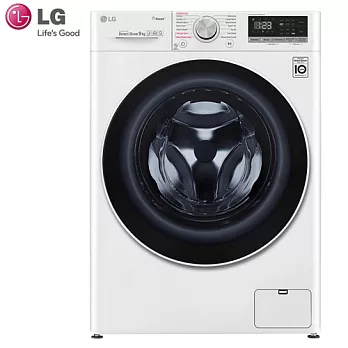 LG樂金9公斤WIFI(蒸洗脫烘)變頻滾筒洗衣機WD-S90VDW