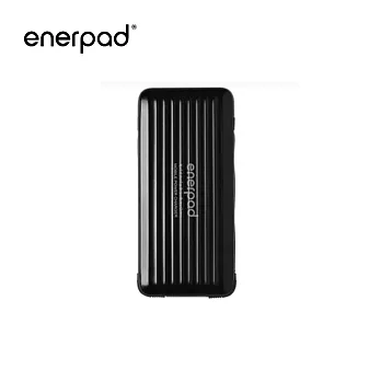【enerpad 愛良品】微電腦行動電源LUX-10(黑/白兩色可選)黑色