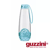 【Guzzini】隨行濾孔式水瓶 - 750 ML清水藍
