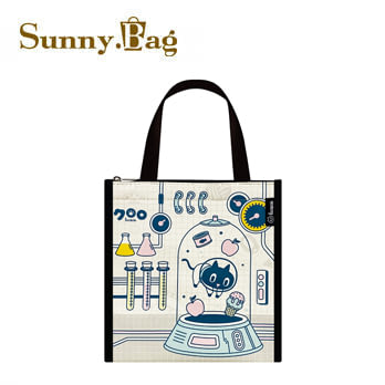Sunny Bag x Kuroro直式方形保溫袋-不可思議的貓科學款