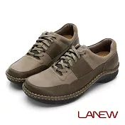 【LA NEW】超霸4寬楦消臭型氣墊休閒鞋(男2260157)JP25斑褐