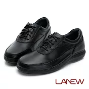 【LA NEW】PU防滑耐磨休閒鞋(男2260160)JP25黑