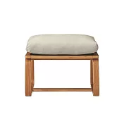 [MUJI無印良品]LD兩用凳座面套/ 水洗棉帆布/米色