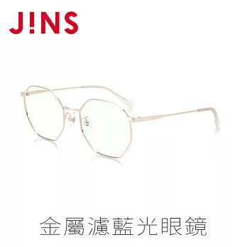 JINS 金屬濾藍光眼鏡(AFPC19A112)  金色