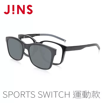 JINS Sports Switch 運動用磁吸式眼鏡-偏光鏡片(AMRF19S263)黑色黑色
