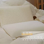 【麗塔寢飾】基本型乳膠枕(1入)