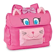 美國Bixbee - 3D動物童趣系列甜美粉貓咪小童背包甜美粉貓咪
