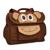 美國Bixbee - 3D動物童趣系列聰明棕猴小童背包聰明棕猴