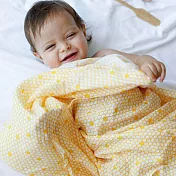 美國 Malabar baby Dohar有機棉包巾(1入) -金黃蜜糖