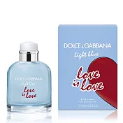 DOLCE & GABBANA D&G Light Blue淺藍男性淡香水75ml 示愛宣言限定版