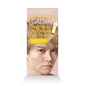GATSBY 無敵顯色染髮霜(香檳淺金) 雙氧乳70ml、染髮霜35g