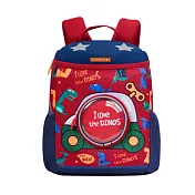 DF 童趣館 - 韓版超人氣小探險家兒童減壓透氣書包後背包-共3色紅色恐龍-大