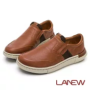 【LA NEW】飛彈輕量四密度超減壓休閒鞋(男2260103)JP27.5木棕