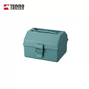【日本天馬】HACOTTO 方形多功能PP手提式收納工具箱-4色可選 -湖水藍