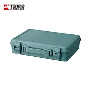 【日本天馬】HACOTTO 扁形B5多功能PP手提式收納工具箱-多色可選 -湖水藍