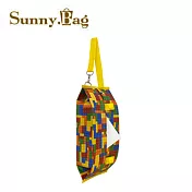 SunnyBag-抽取式衛生紙套-彩色積木-黃