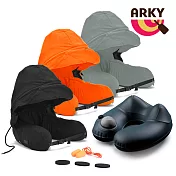 ARKY Somnus Travel Pillow 咕咕旅行枕-按壓充氣版漢米爾頓灰