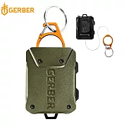 Gerber Defender 釣魚守衛 雙用伸縮鋼纜工具扣(軍綠) 30-001434