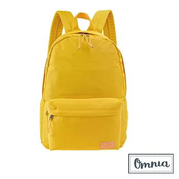 【OMNIA】水洗率性大容量減壓雙肩NB後背包(共5色)- 黃色