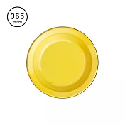 【日本365methods】圓形琺瑯餐盤-23cm -黃