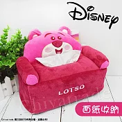 【Disney】超萌沙發立體造型 面紙盒 衛生紙盒 面紙套(正版授權)- 熊抱哥