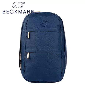【Beckmann】成人護脊後背包Track 32L- 深藍