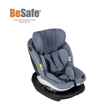BeSafe 6個月-4歲 ISOfix 雙向兒童成長型汽座 最新I-Size標準 雲霧藍