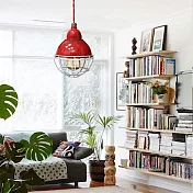 H&R安室家 日式搪瓷吊燈 ZA0104紅色