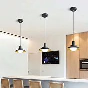 H&R安室家 20x13cm小款 LED北歐吊燈 ZA0108灰色