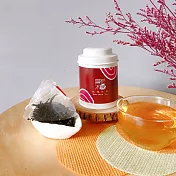 【無花不茶】原葉花茶系列-花入紅茶款：玫瑰紅茶—3g三角茶包*3入精緻罐裝*5罐