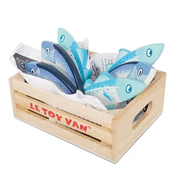 英國 Le Toy Van 角色扮演系列- 鮮魚盒木質玩具組