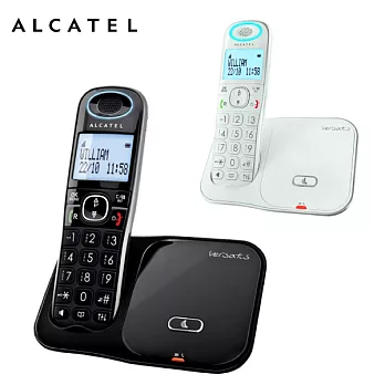 阿爾卡特 Alcatel 聽筒增音數位無線電話機 XL350白色 白色