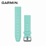 【GARMIN】QUICKFIT 20mm 矽膠錶帶糖霜藍