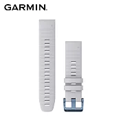 GARMIN QUICKFIT 22mm 矽膠錶帶 白矽膠錶帶