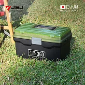 【日本JEJ】日本製 360X專業三層分隔式PP手提工具箱