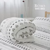 《BUHO》極柔暖法蘭絨舖棉暖暖被(150x200cm)台灣製 《趣覓童林》