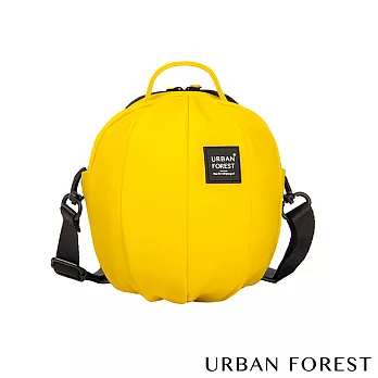 URBAN FOREST都市之森 甲蟲-Skin Touch膚感系列迷你斜背包/斜肩包 檸檬黃