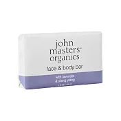 John masters organics 薰衣草玫瑰天竺葵依蘭皂 128g