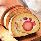 【食感旅程Palatability】草莓生乳捲(含運)