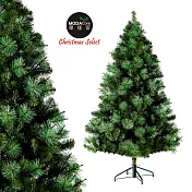 摩達客耶誕-台灣製4呎/4尺(120cm)PVC+ 松針深淺綠擬真混合葉聖誕樹 裸樹(不含飾品不含燈)本島免運費