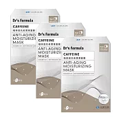 《台塑生醫》Dr’s Formula咖啡因抗老潤澤面膜(5片/盒)*3盒入