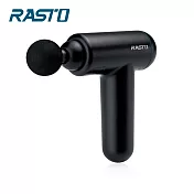 RASTO AM1 專業級六段調節筋膜槍消光黑