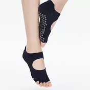 【Clesign】Toe Grip Socks 瑜珈露趾襪 - Navy