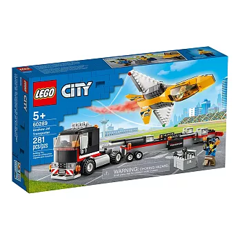 樂高LEGO 城市系列 - LT60289 空中特技噴射機運輸車