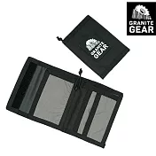 Granite Gear 1000166 UL Wallet 三折皮夾 / 城市綠洲 (超輕、防撥水、耐磨、抗撕裂)0001黑色