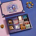 預購 【妞新聞】名品點點名-半伴伴手禮盒12入(8入鳳梨酥+4入蛋黃酥)(含運)(1盒)