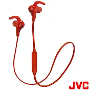 【JVC】無線藍牙運動型入耳式防水耳機 HA-ET800BT紅色